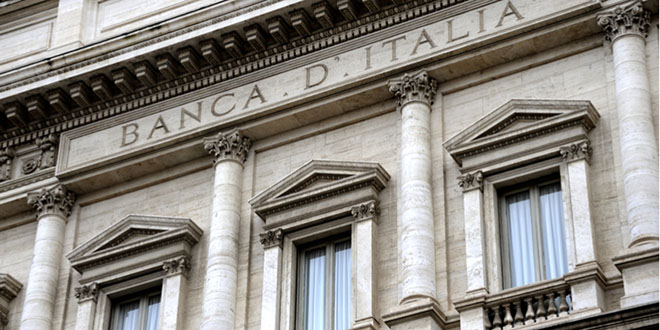 البنك المركزي الإيطالي ، الاقتصاد الإيطالي ، الناتج المحلي الإجمالي