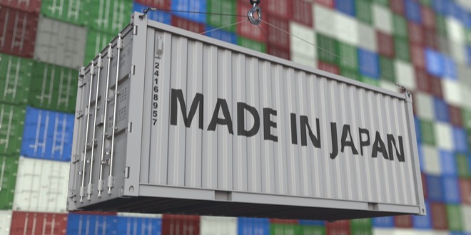 اقتصاد اليابان، صادرات اليابان، الين