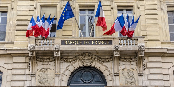 المركزي الفرنسي، الناتج المحلي، اليورو