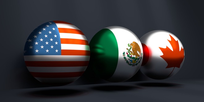 الولايات المتحدة الأمريكية ، كندا ، المكسيك