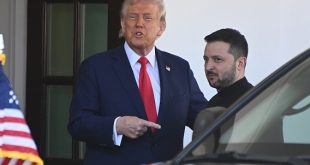 U.S. President Donald Trump Hosts Ukrainian President Volodymyr Zelenskyy At The White House
